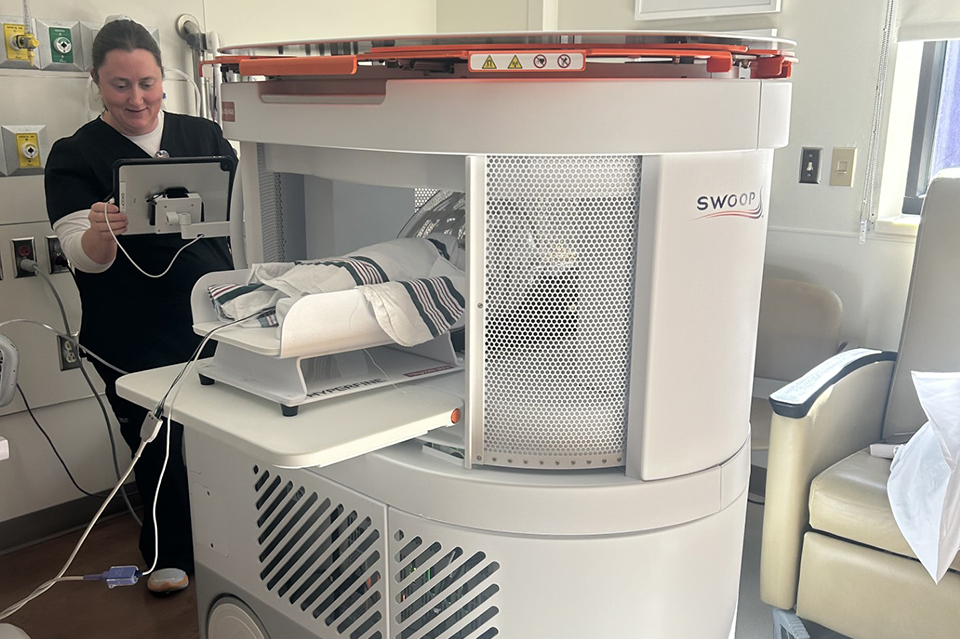 Swoop MRI in a NICU