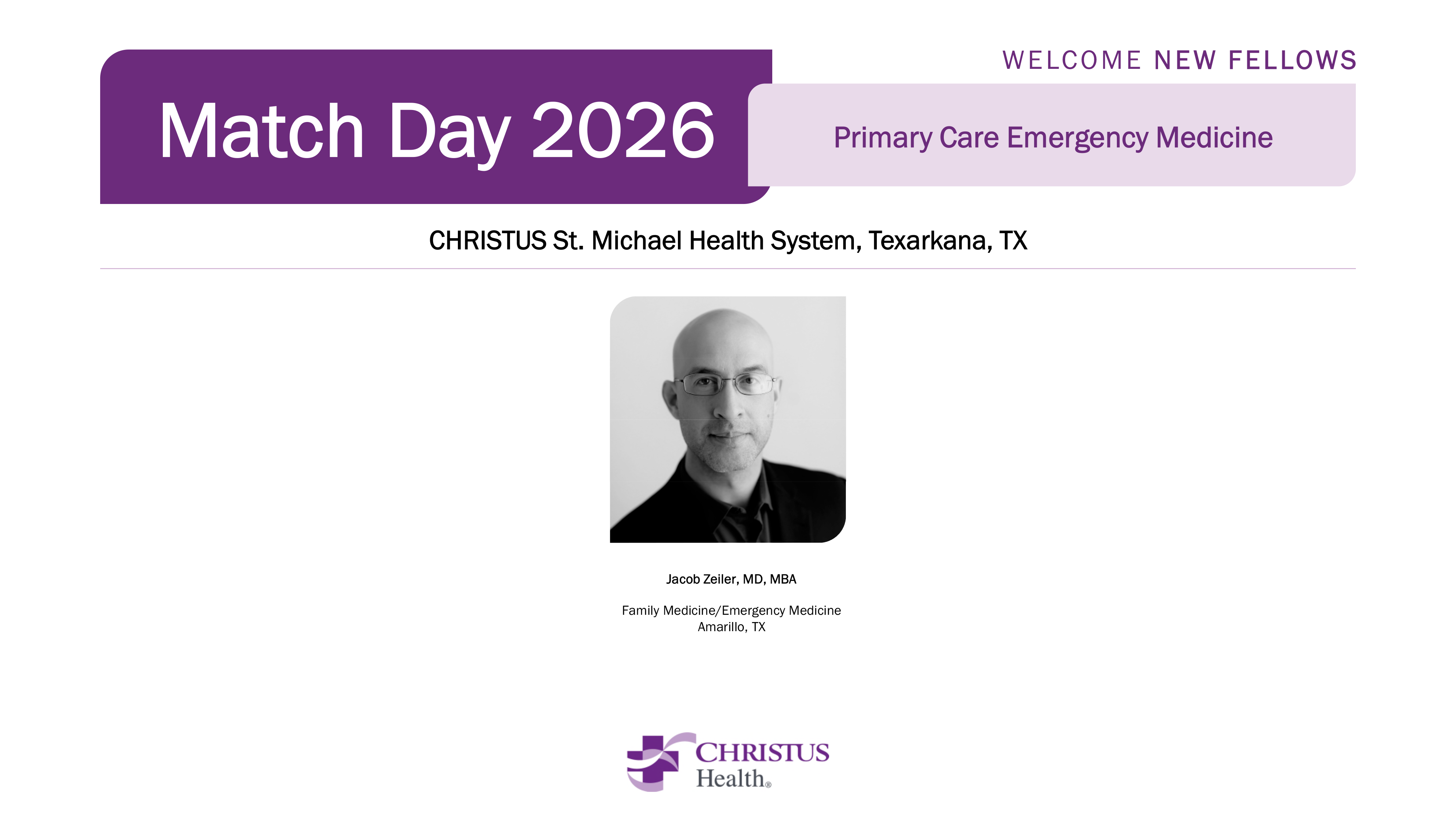 CHRISTUS St. Michael Health System, Primary Care Emergency Medicine